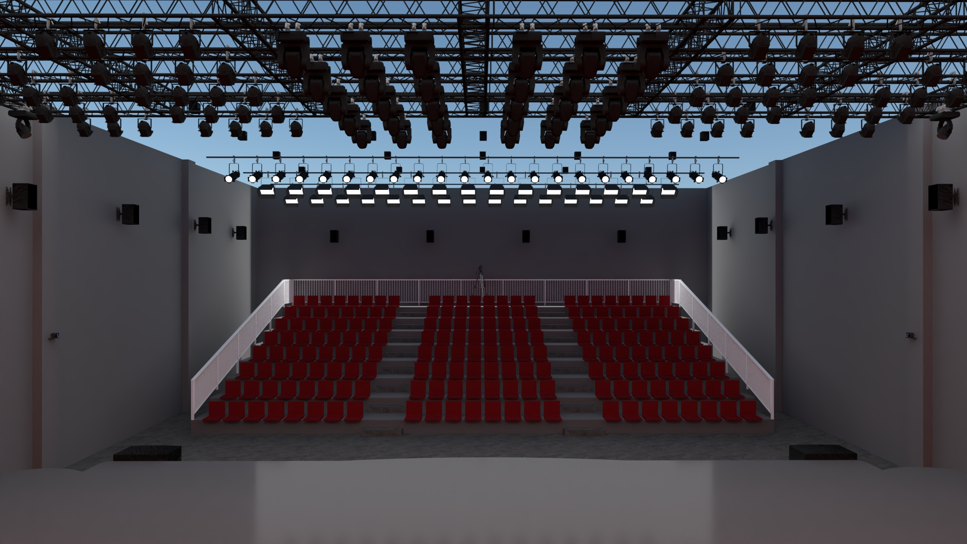 广播级演播大厅（250-400m²）