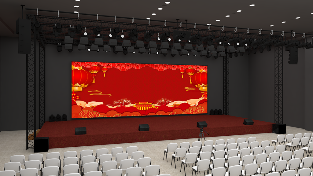 室内大型演出（400-600m²）