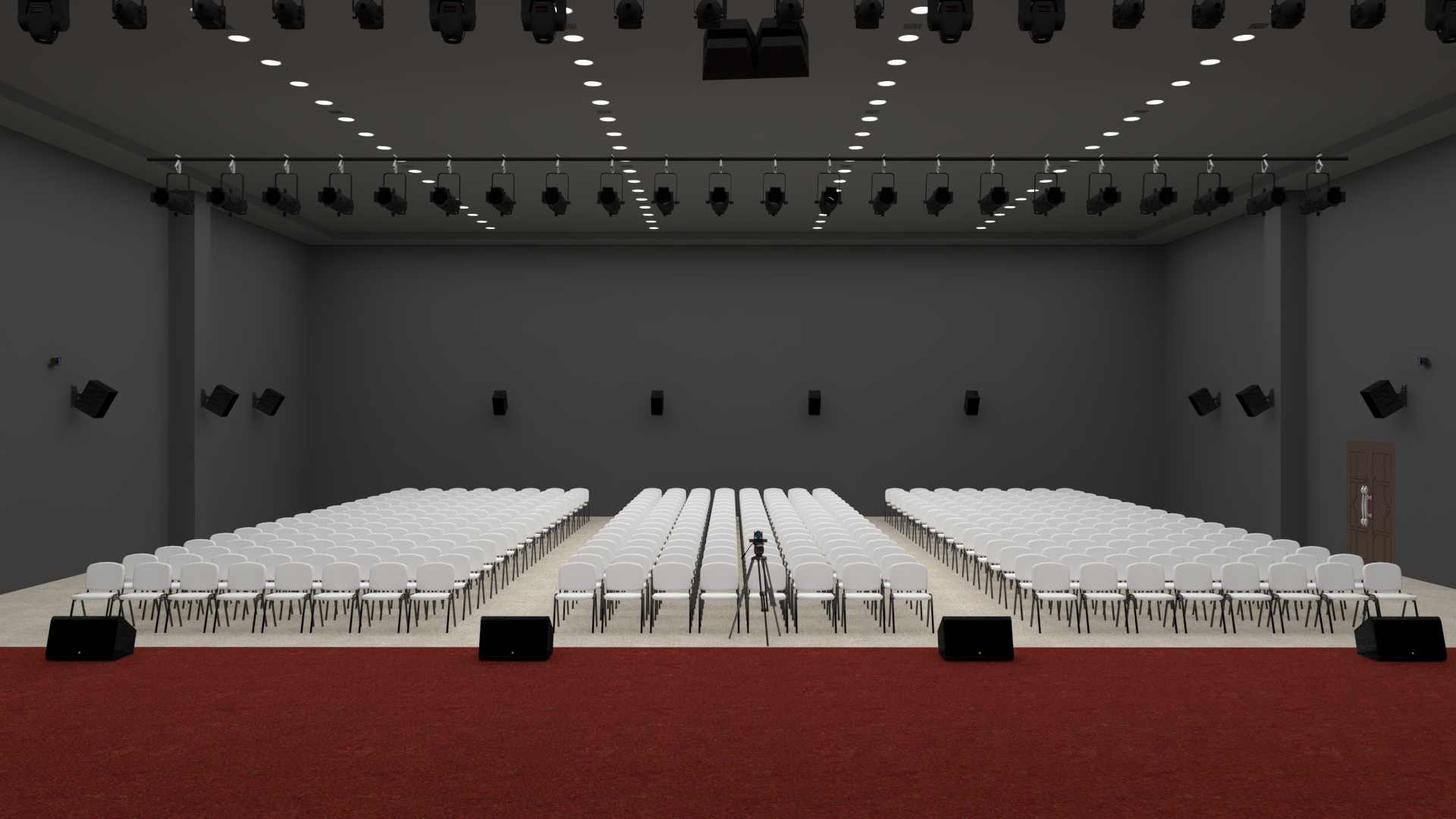 室内大型演出（400-600m²）