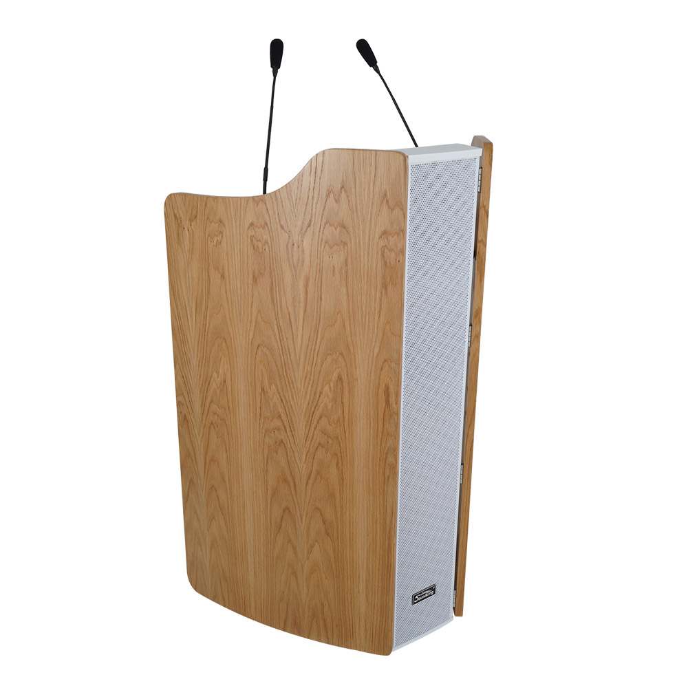 音王便捷式折叠智能讲台PT30侧面