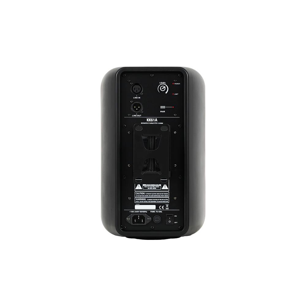 音王有源塑壳同轴定制音箱KK61A背面