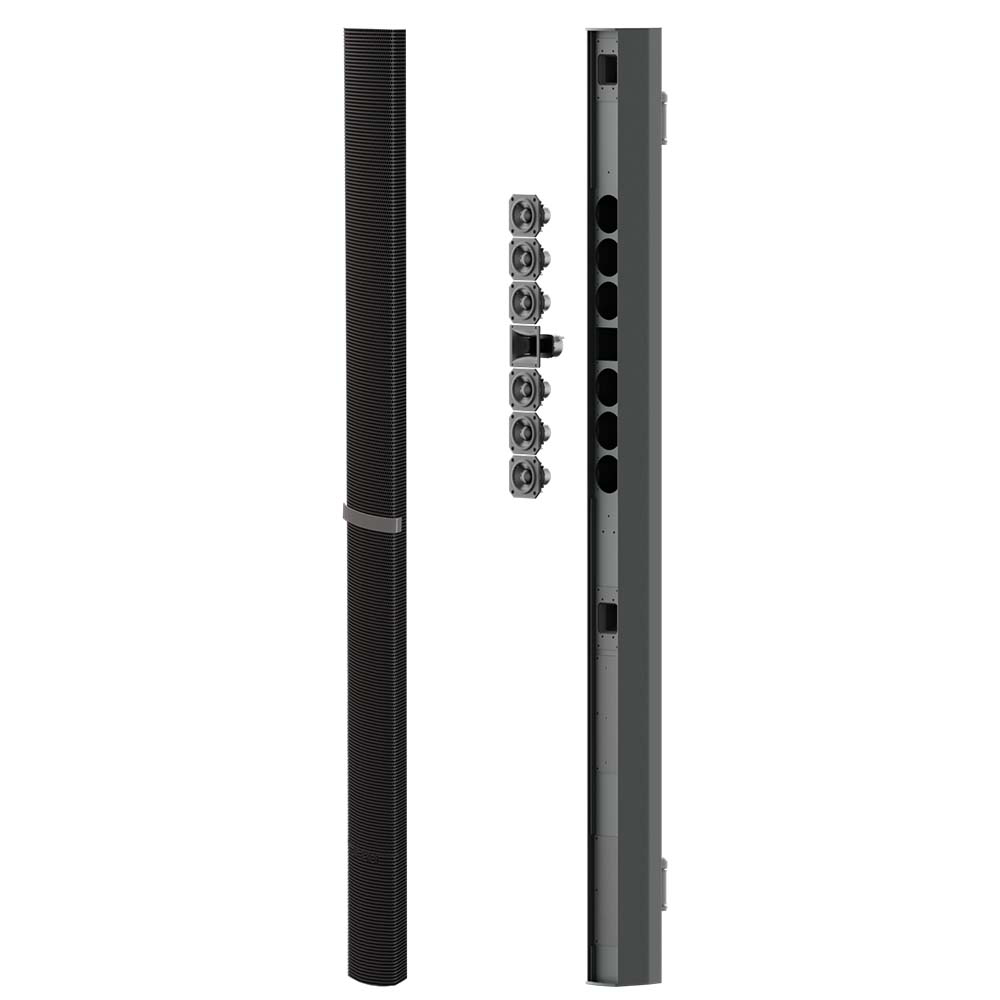 音王有源线性阵列全频音柱LSM163爆炸图