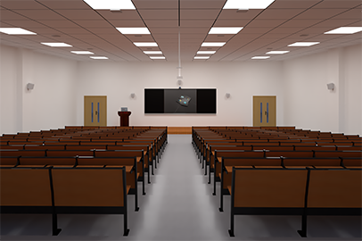 沉浸声阶梯教室（300-400m²）