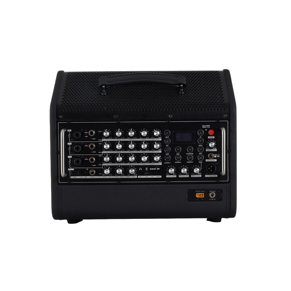 音王多功能便携乐器音箱K240背面