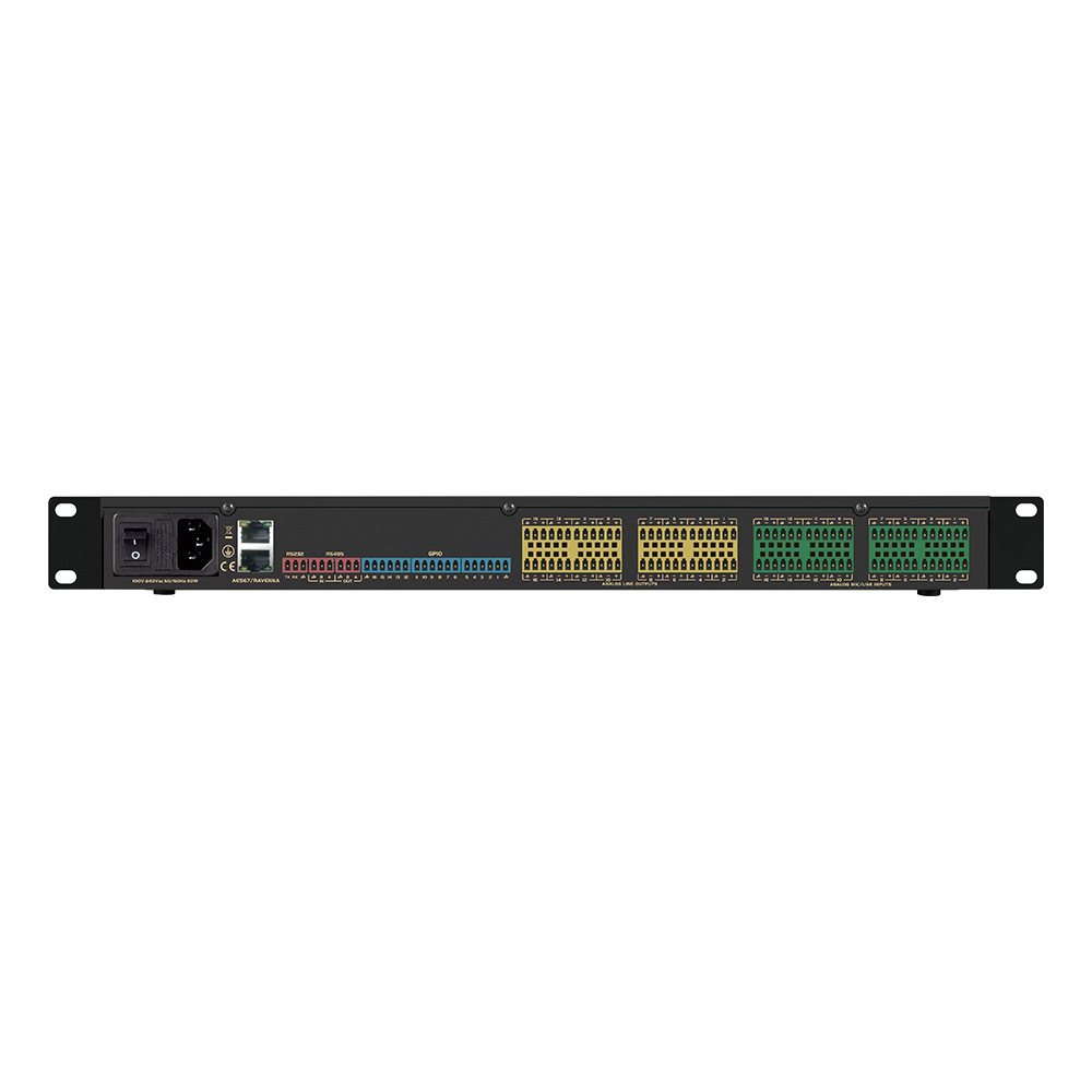 音王数字音频矩阵处理器AMP-1616AT背面